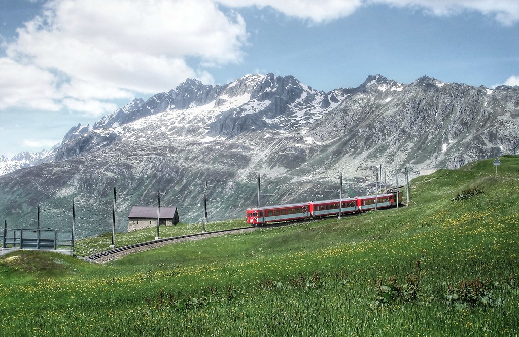 Glacier Express - what a view! Slow Travel 